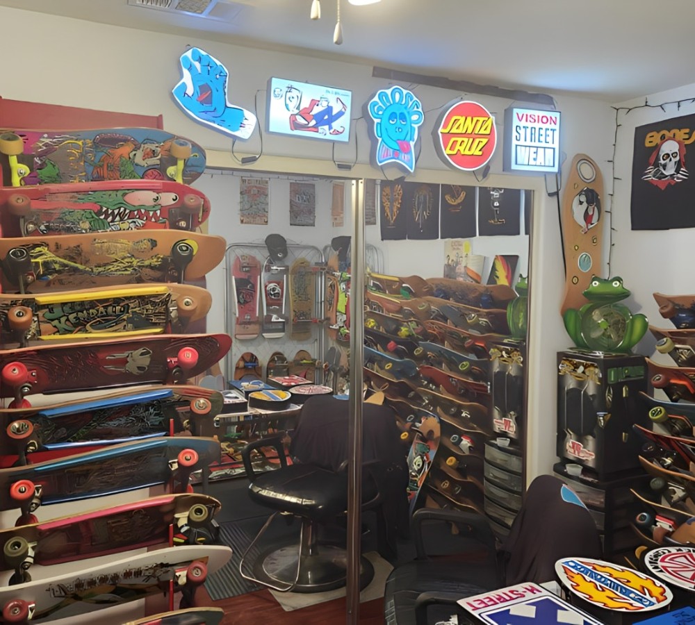 More of Doug Fraser's Skateboard Collection