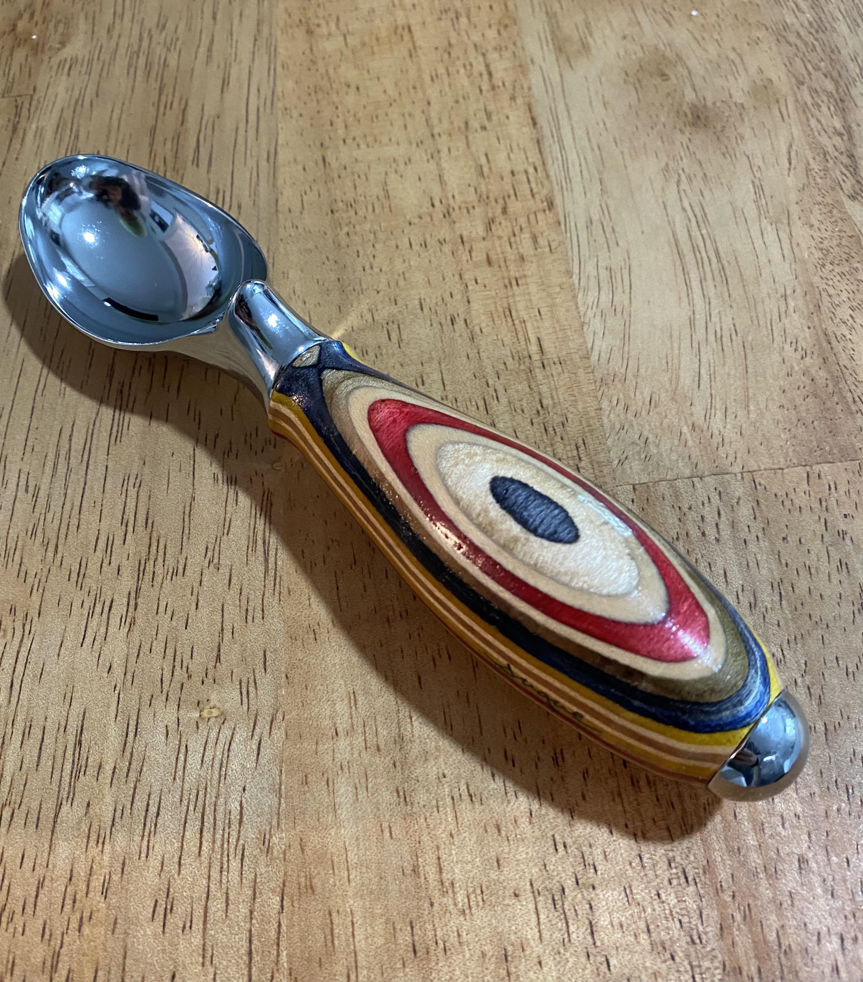 spoon made from a skateboard