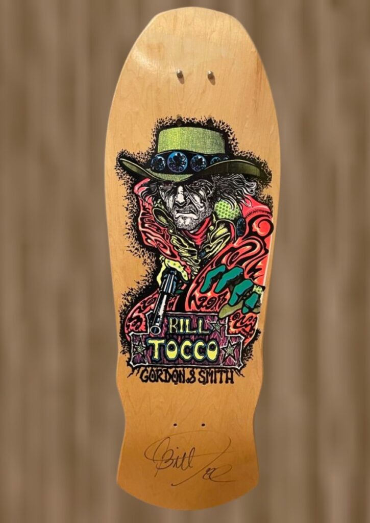 bill taco skateboard deck