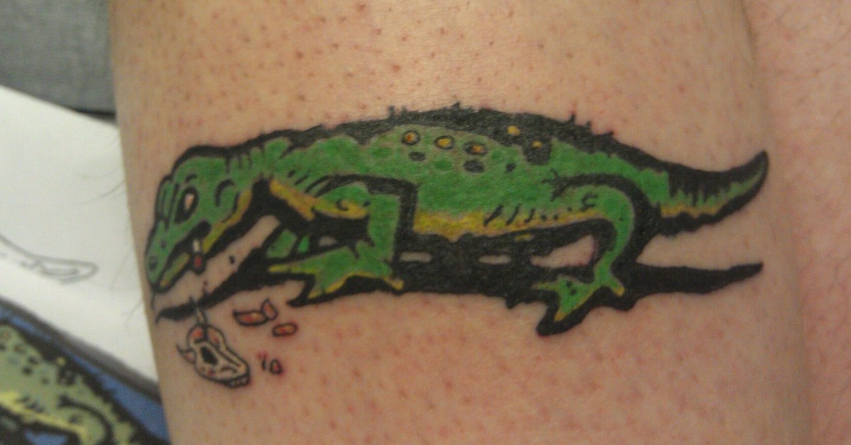 Sims Eric Nash Lizard Tattoo