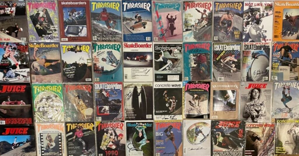 vintage skateboard magazines